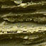 The wall is made of stampered loess, this photograph clearly shows the different horizontal layers.